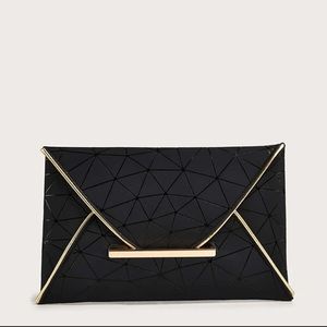 Crackle Envelope Clutch